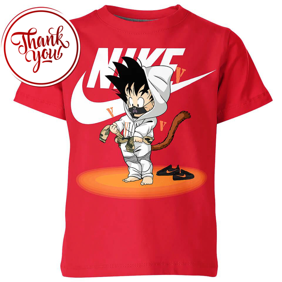 Hoodie Goku 3D Print Unisex T-Shirt
