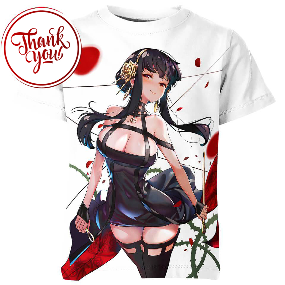 Yor Forger Sexy - Spy x Family 3D Print Unisex T-Shirt