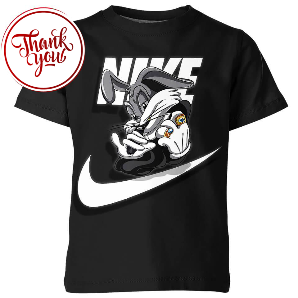 Bunny Bugs 3D Print Unisex T-Shirt