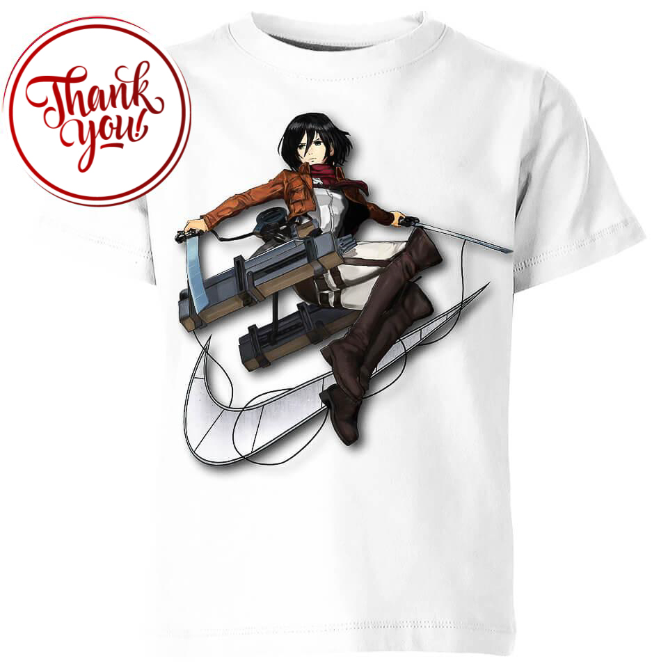 Mikasa Attack On Titan 3D Print Unisex T-Shirt
