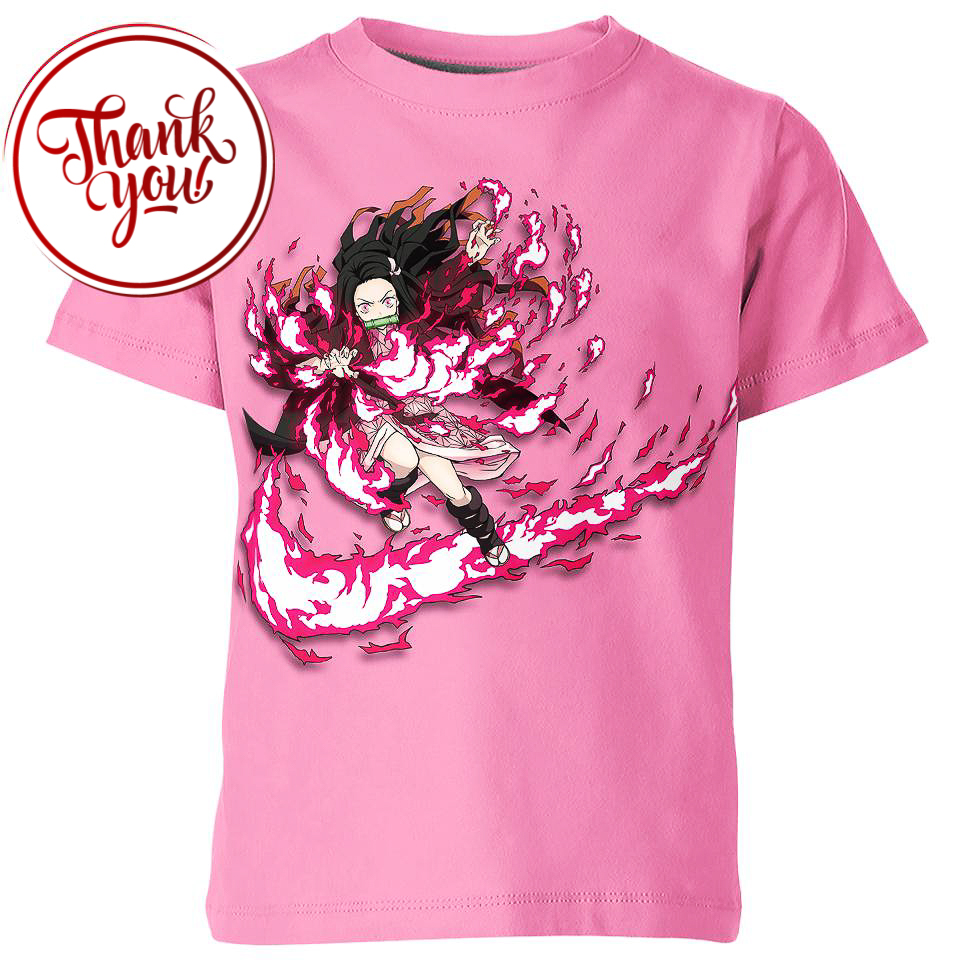 Demon Slayer Nezuko 3D Print Unisex T-Shirt
