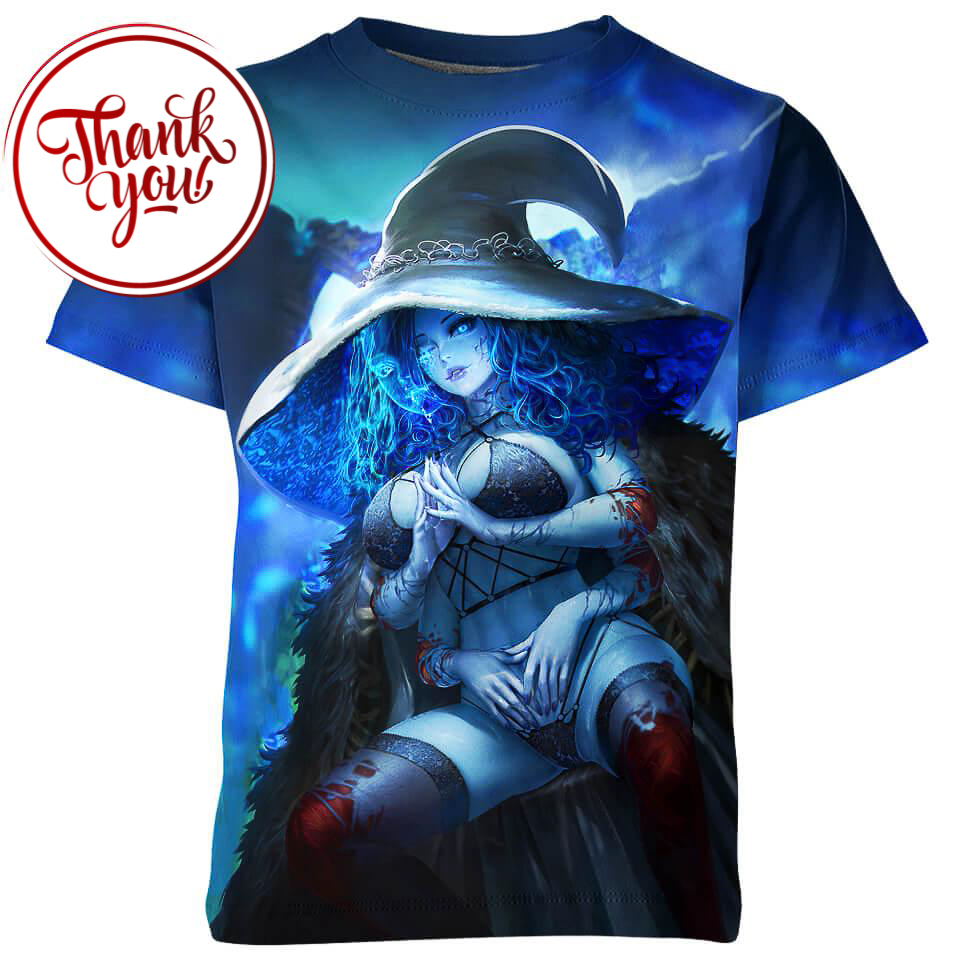 Ranni Elden Ring Game 3D Print Unisex T-Shirt