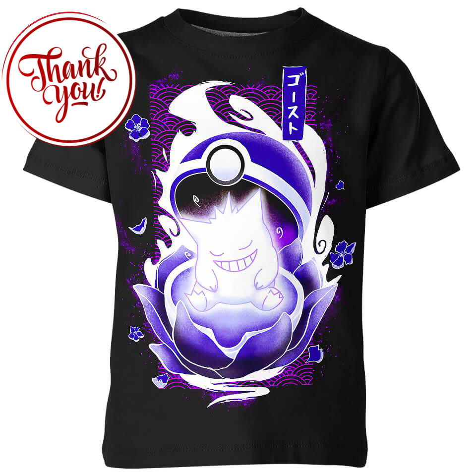 Born Of Ghost - Gengar 3D Print Unisex T-Shirt