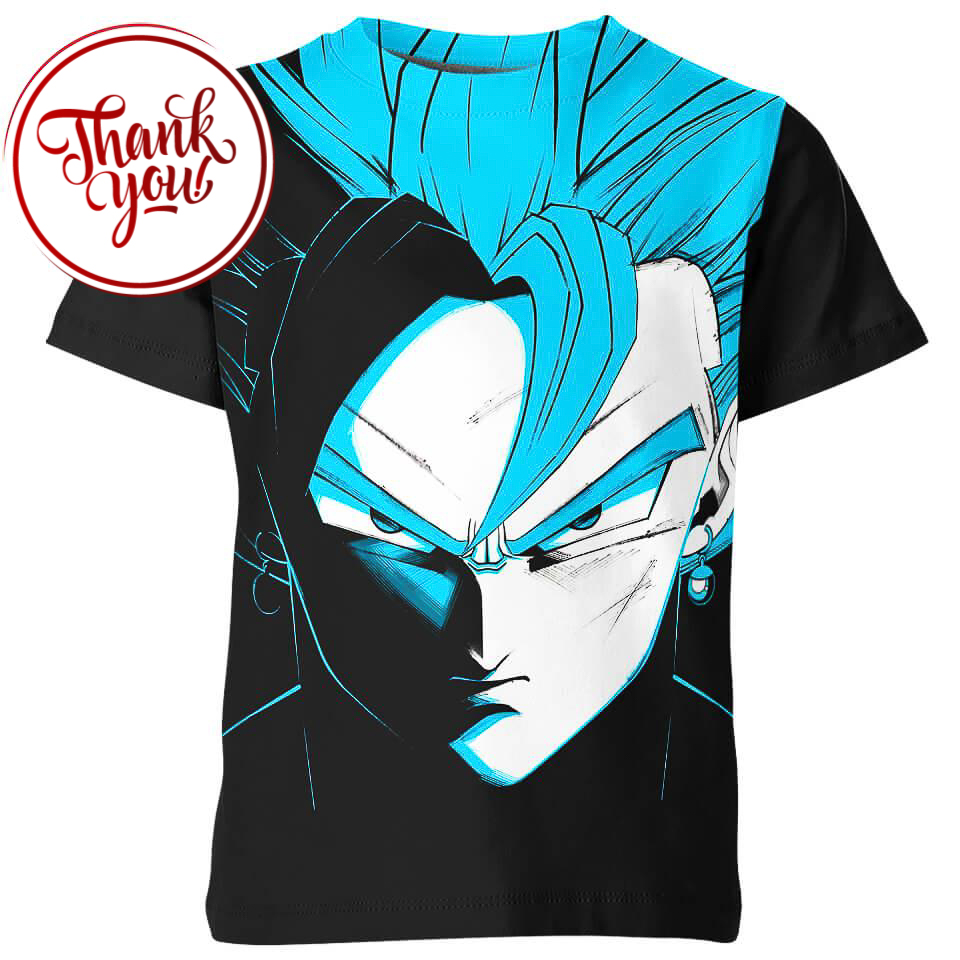 Gogeta in Dragon Ball 3D Print Unisex T-Shirt