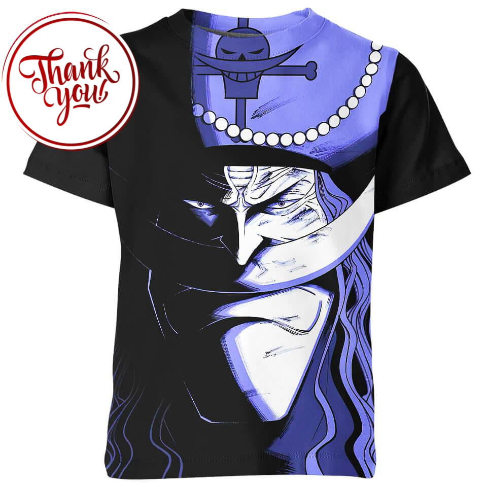 Whitebeard in One Piece 3D Print Unisex T-Shirt