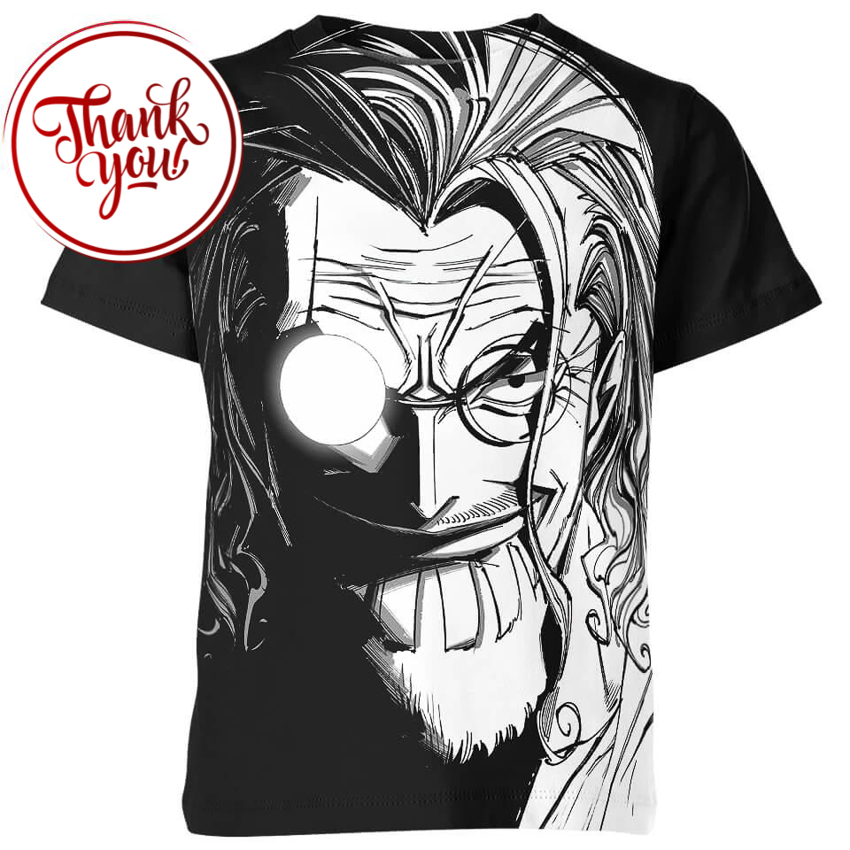 Silvers Rayleigh One Piece 3D Print Unisex T-Shirt