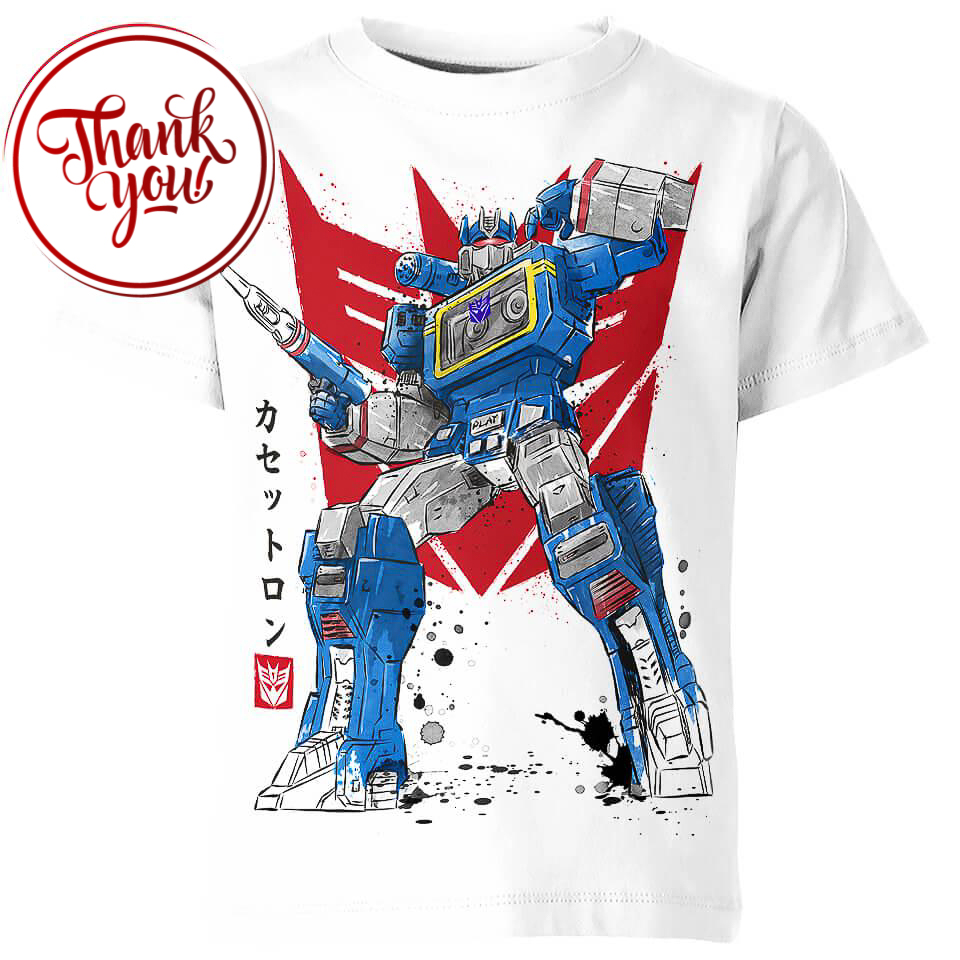 Sound sumi-e Transformers 3D Print Unisex T-Shirt
