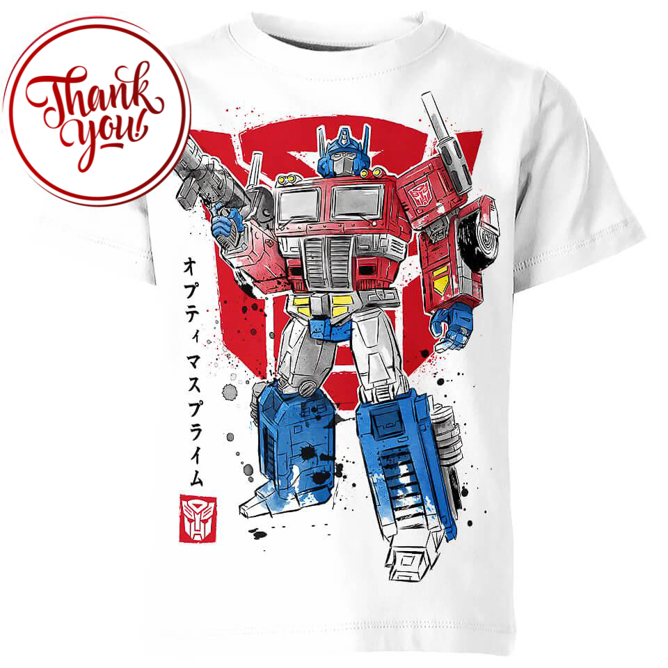 Prime sumi-e Transformers 3D Print Unisex T-Shirt