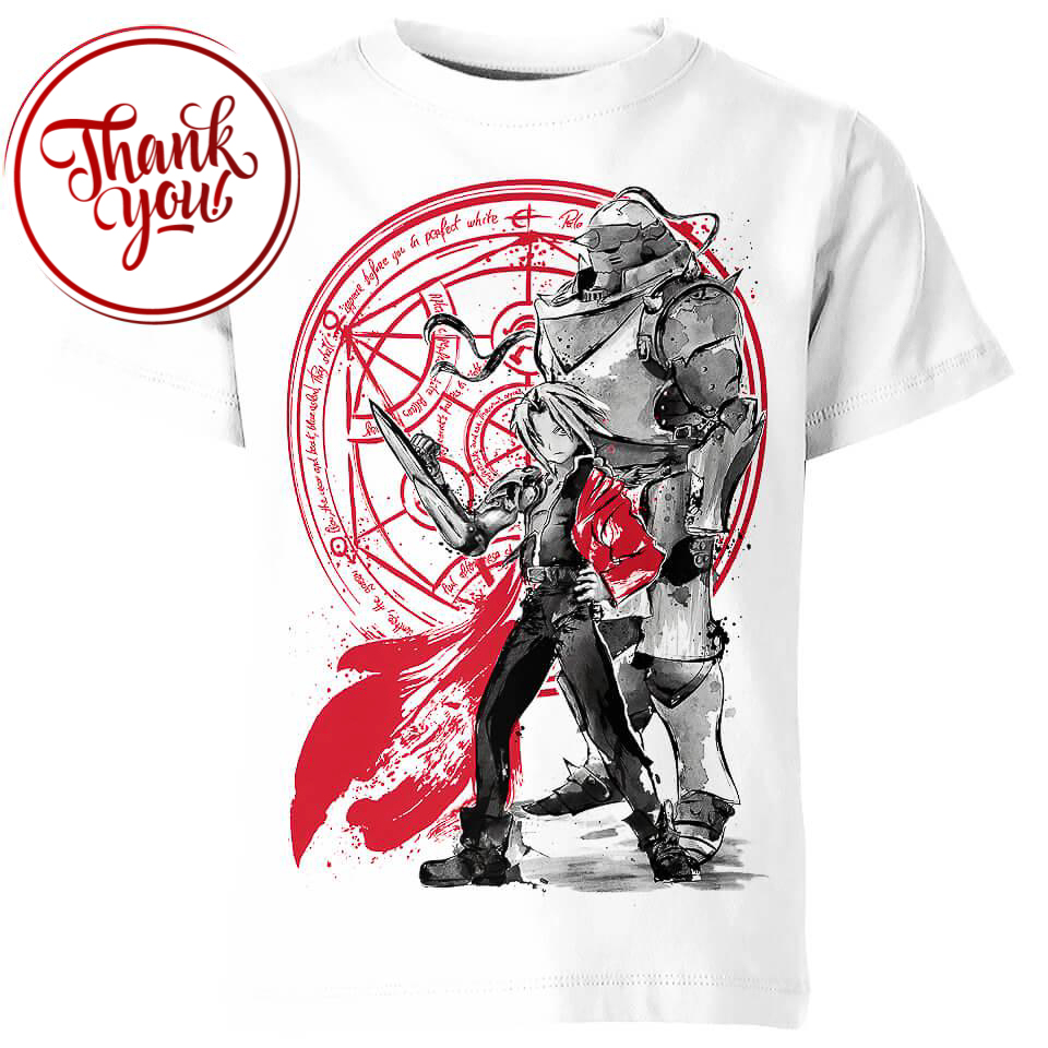 Alchemist Brothers - Fullmetal Alchemist 3D Print Unisex T-Shirt