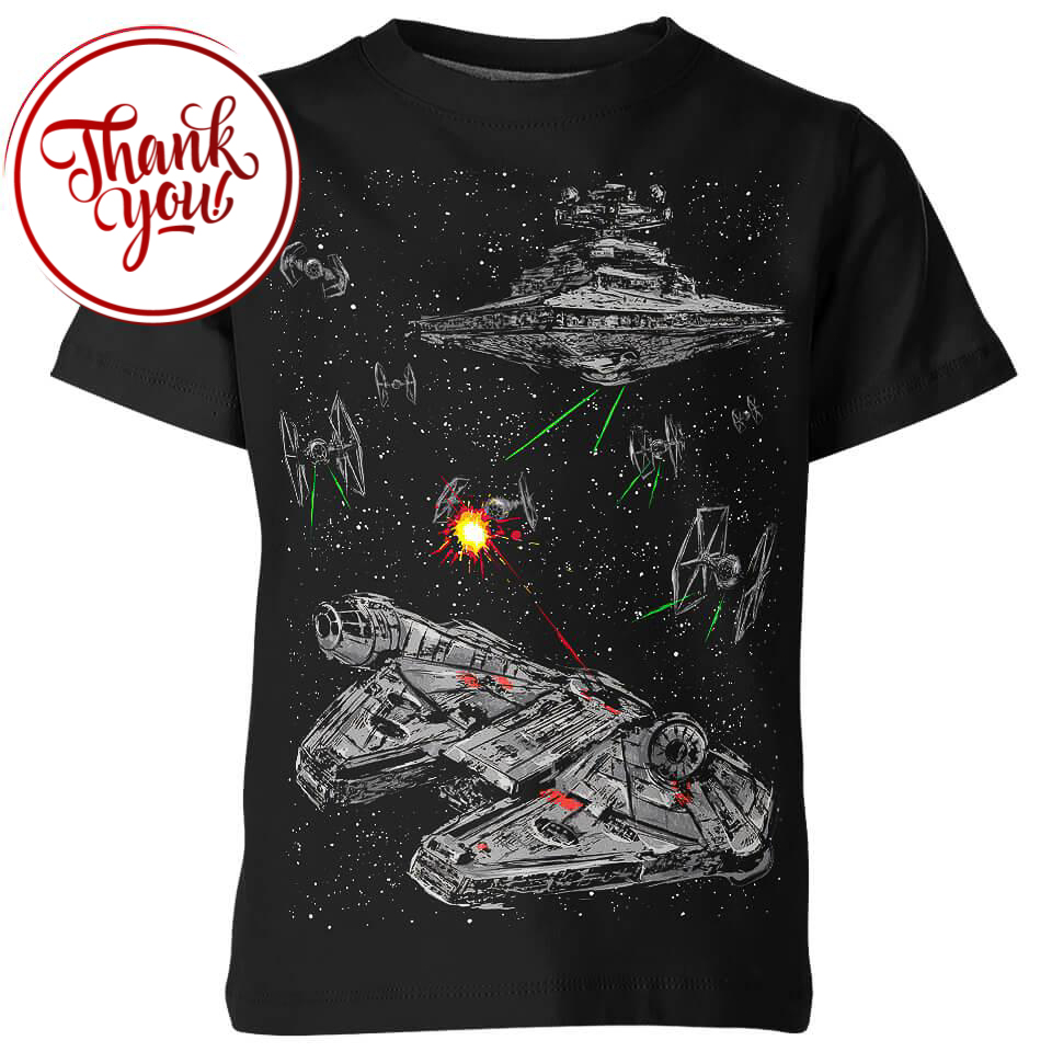 Escape the Imperial Navy Star Wars 3D Print Unisex T-Shirt