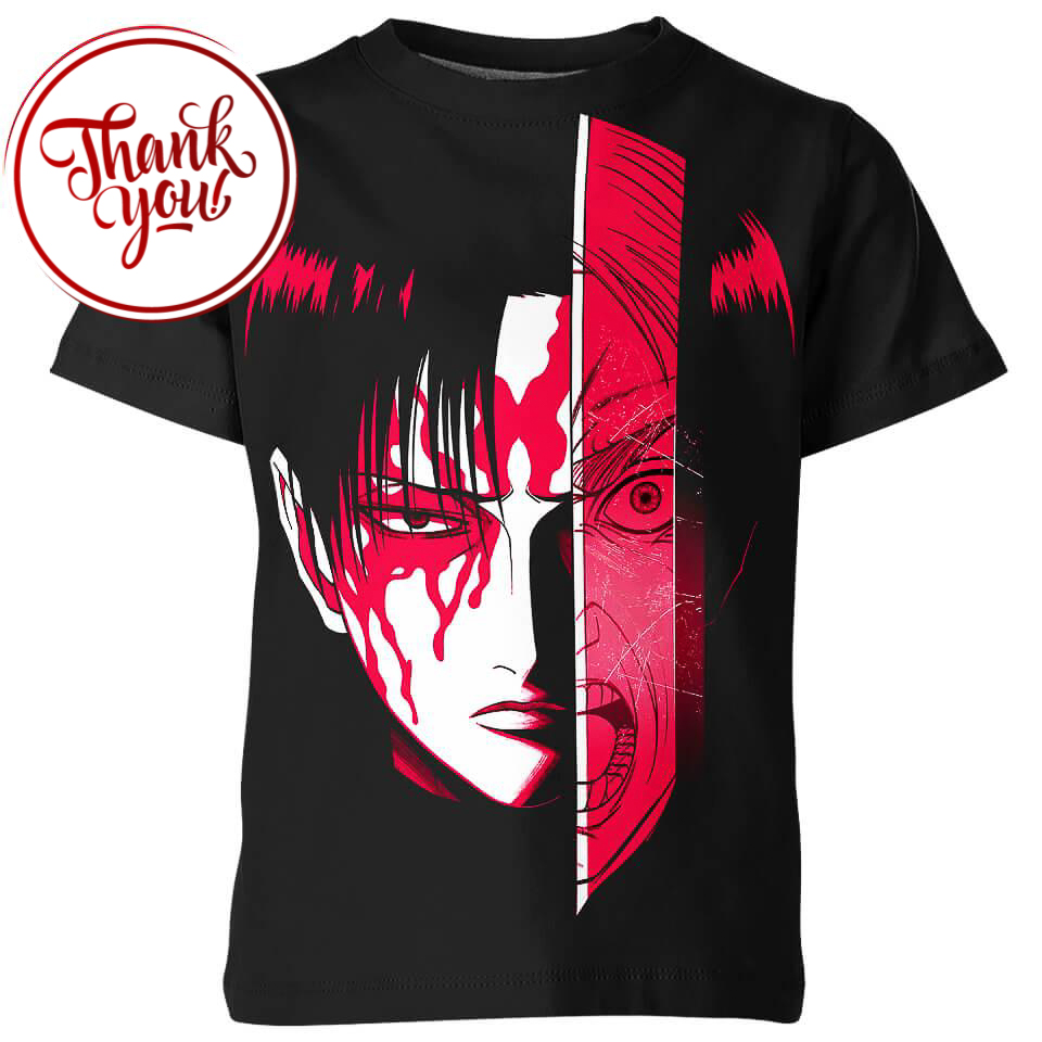 Erwin mix Levi Ackerman 3D Print Unisex T-Shirt