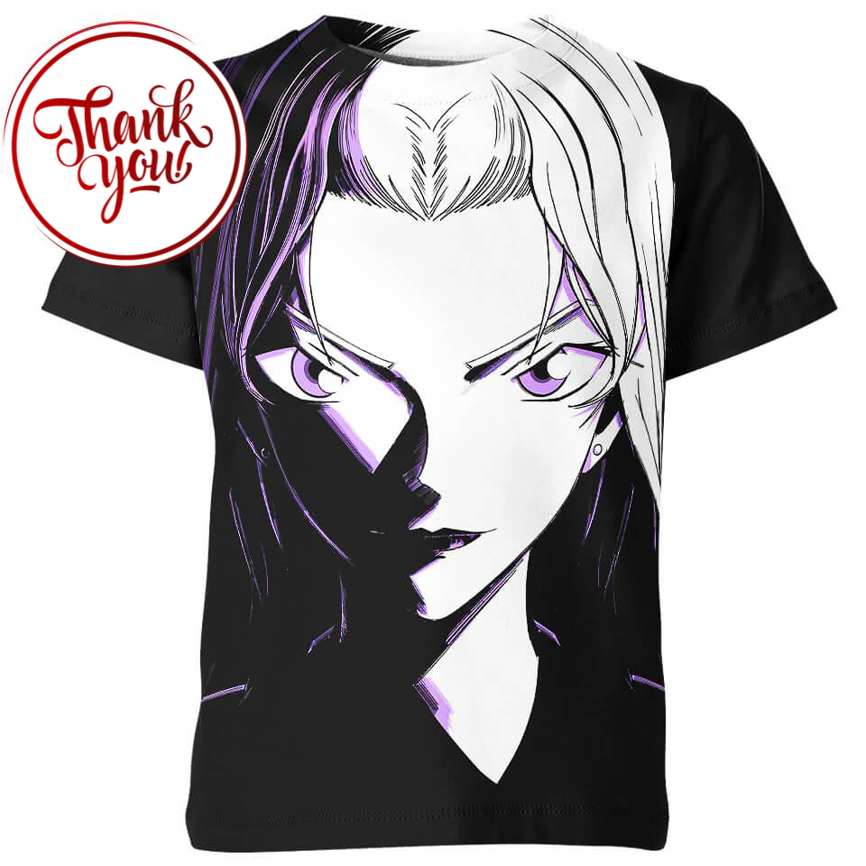 Vermouth in Detective Conan Anime 3D Print Unisex T-Shirt