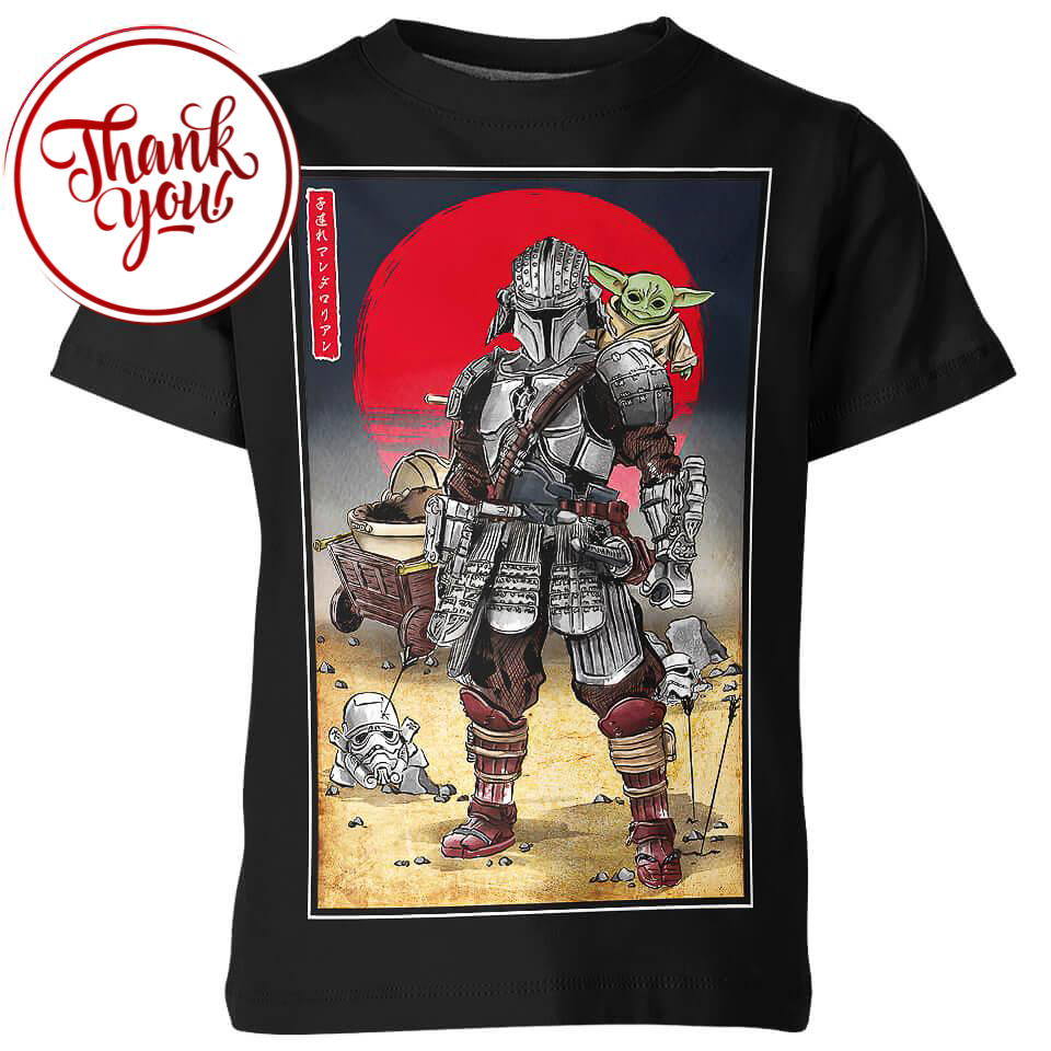 Lone Ronin and Cub - Yoda 3D Print Unisex T-Shirt