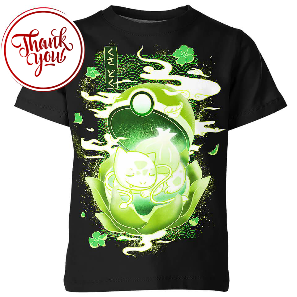 Born of Grass Bulbasaur 3D Print Unisex T-Shirt