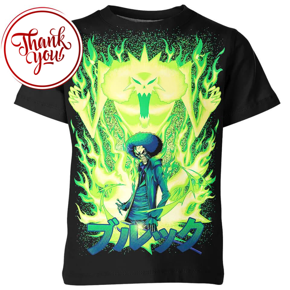 Brook Music Idol - One Piece 3D Print Unisex T-Shirt