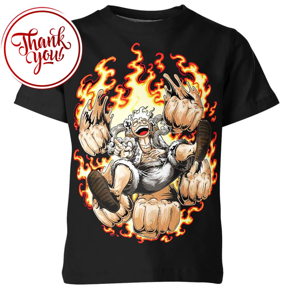 Fire Punch - Luffy 3D Print Unisex T-Shirt