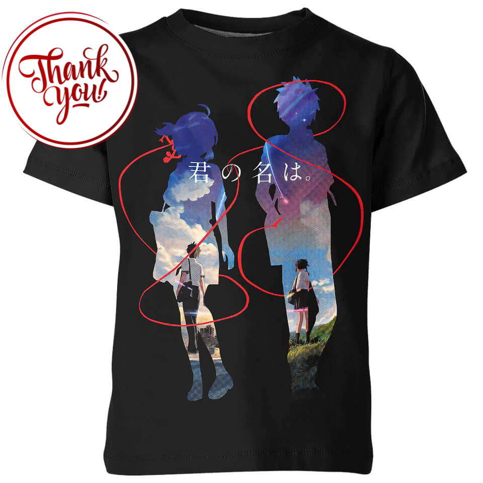 Your Name Anime 3D Print Unisex T-Shirt