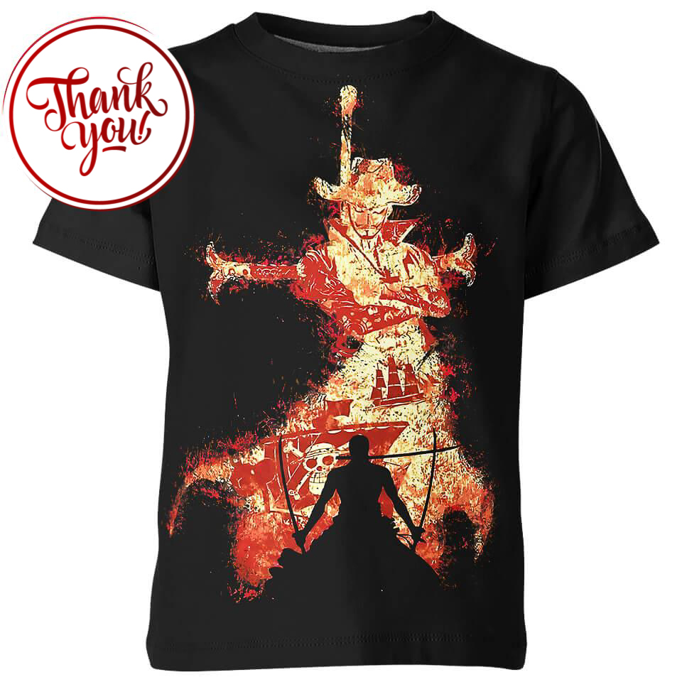Mihawk x Zoro 3D Print Unisex T-Shirt