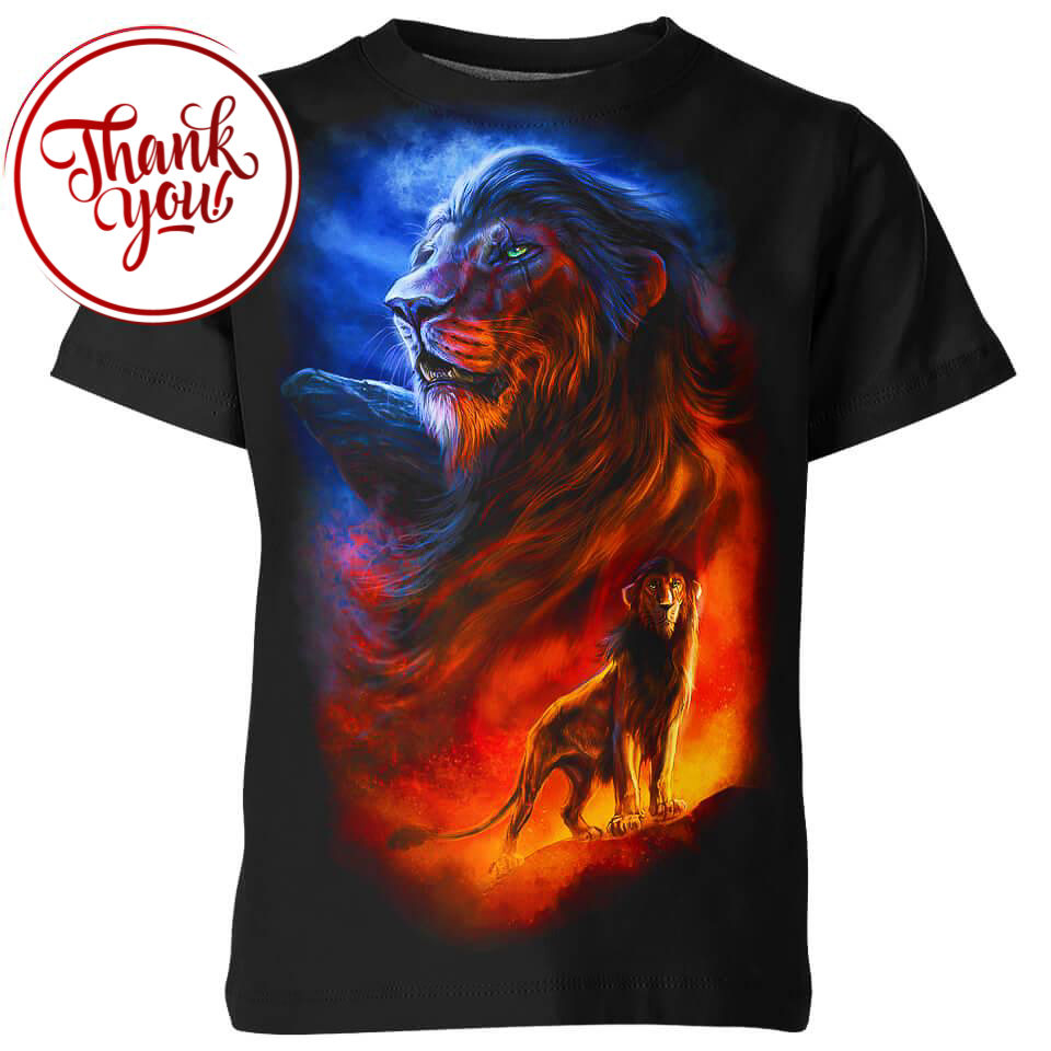 The King of Pride Lion King 3D Print Unisex T-Shirt