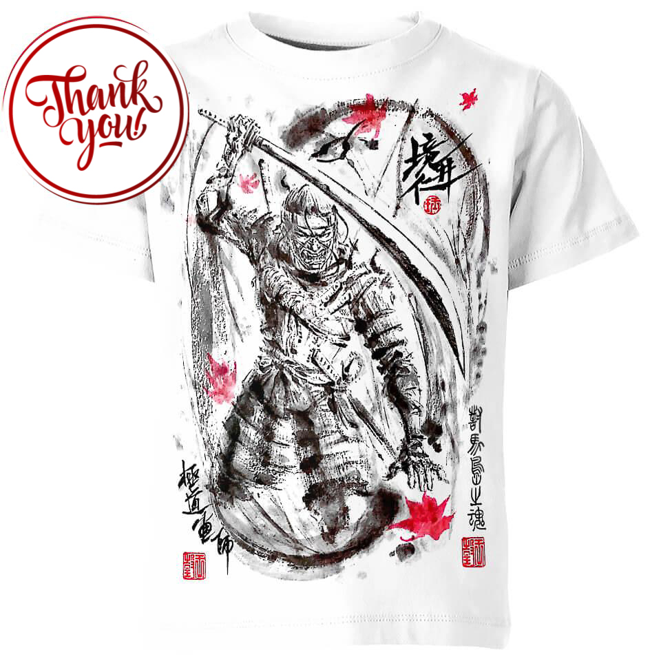 Jin Sakai Ghost of Tsushima Game 3D Print Unisex T-Shirt