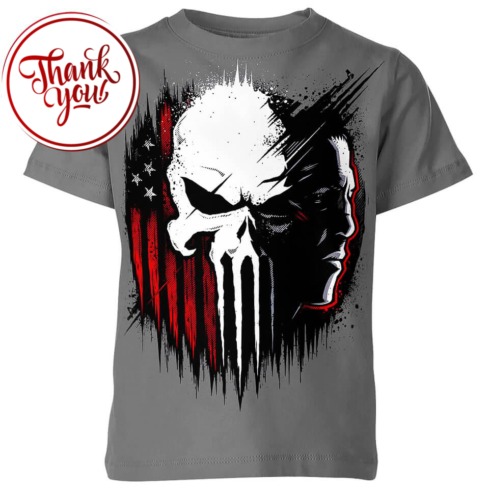 Punisher Marvel 3D Print Unisex T-Shirt