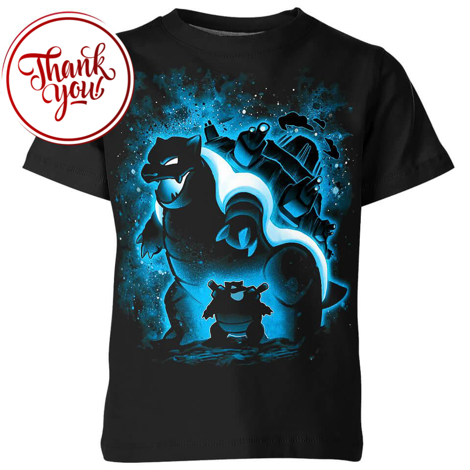 Blue Gigamax Pokemon 3D Print Unisex T-Shirt