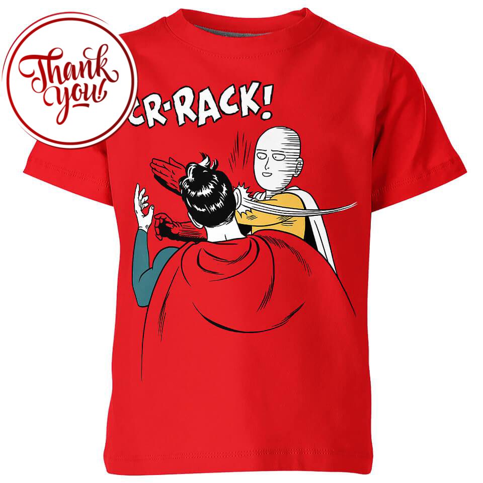 A Slap Saitama One Punch Man 3D Print Unisex T-Shirt