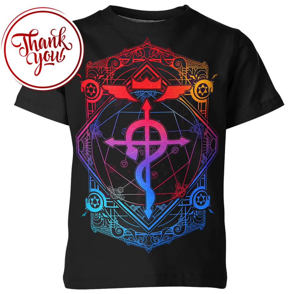 Art of an Fullmetal Alchemist 3D Print Unisex T-Shirt
