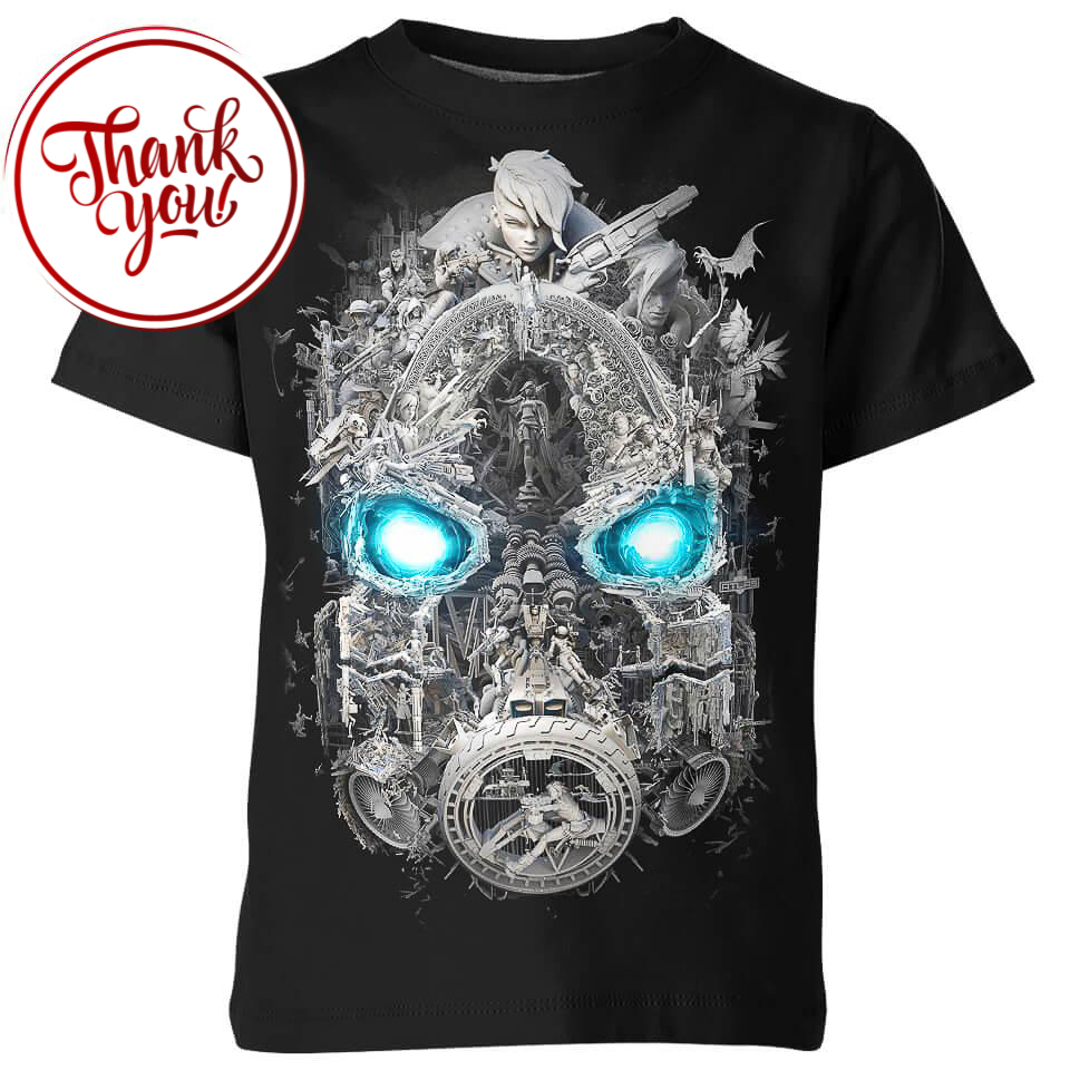 Borderlands Game 3D Print Unisex T-Shirt