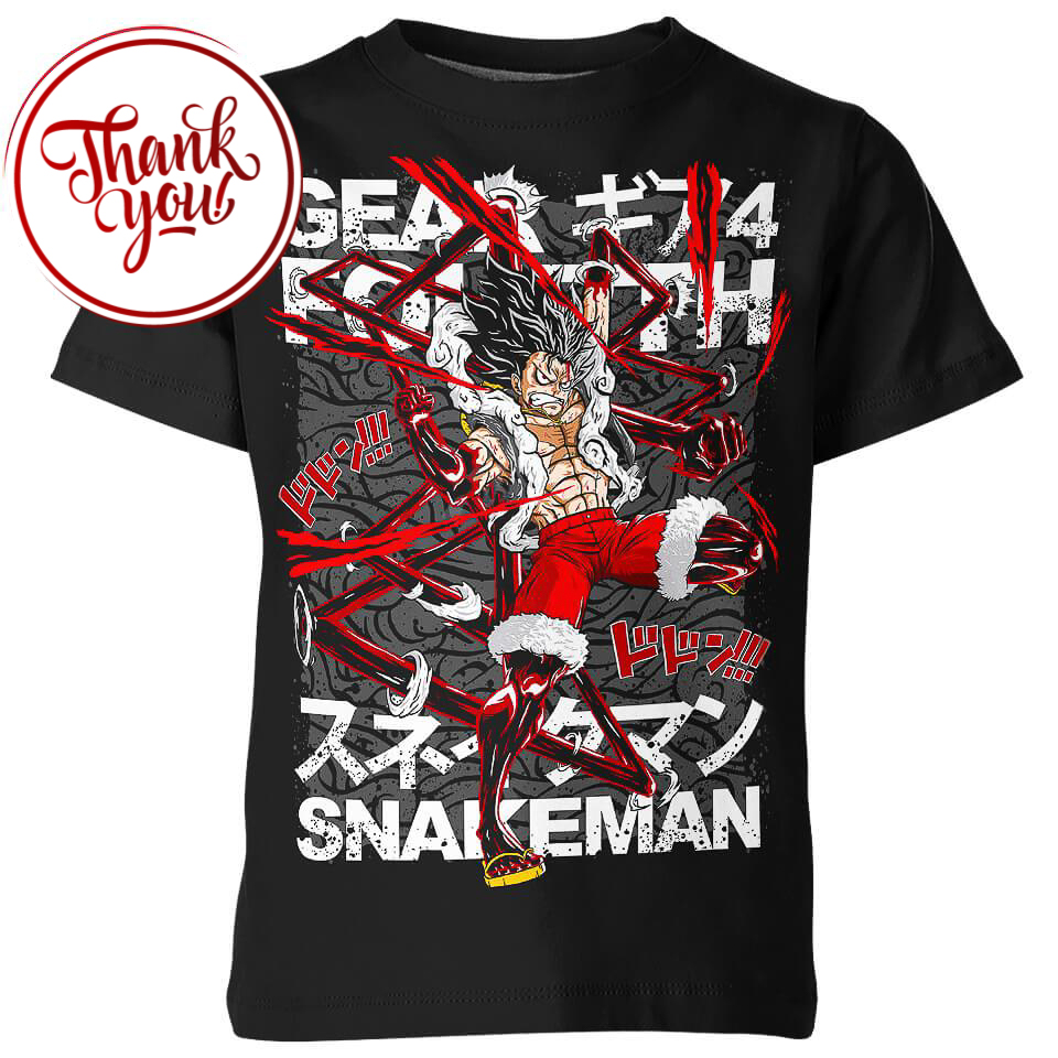 Snakeman Luffy 3D Print Unisex T-Shirt
