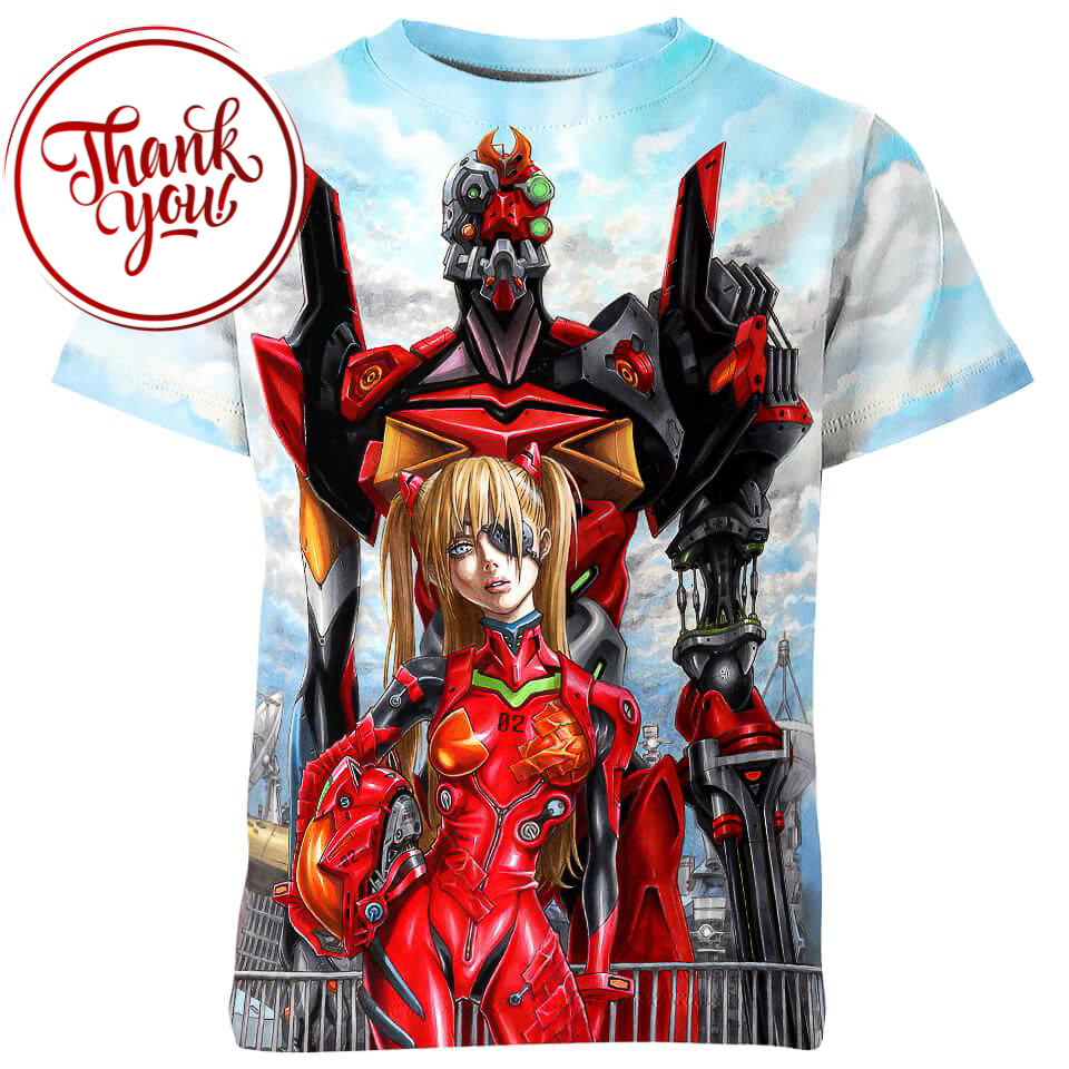 The Super Pilot Evangelion 3D Print Unisex T-Shirt