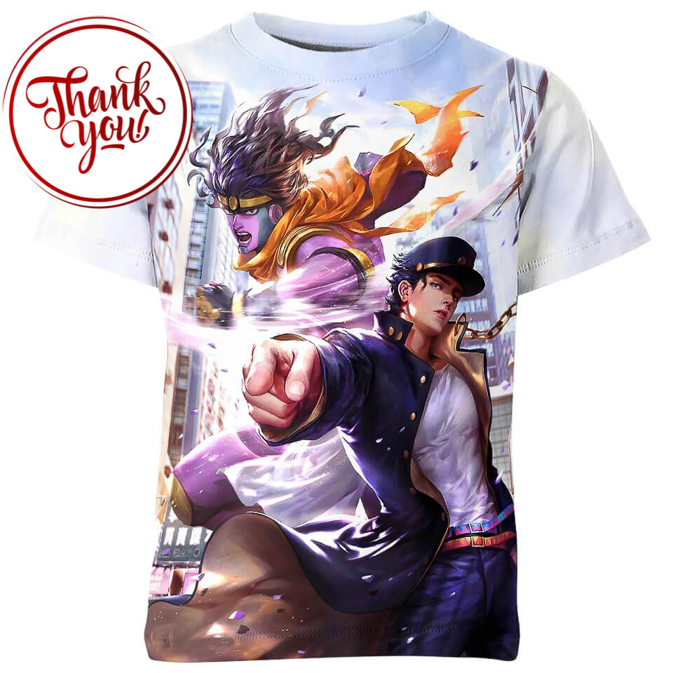 Professor Kujo - Jojos 3D Print Unisex T-Shirt