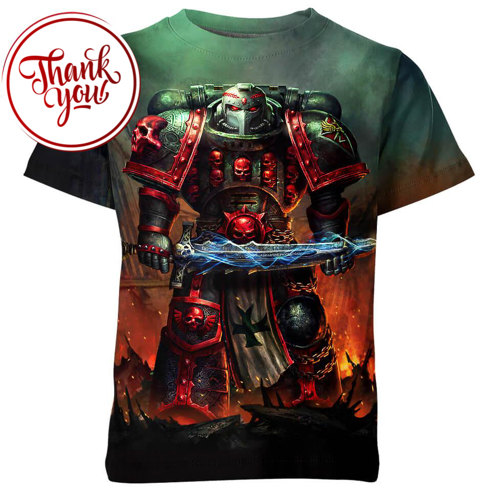Emperor's Shadows Warhammer Game 3D Print Unisex T-Shirt