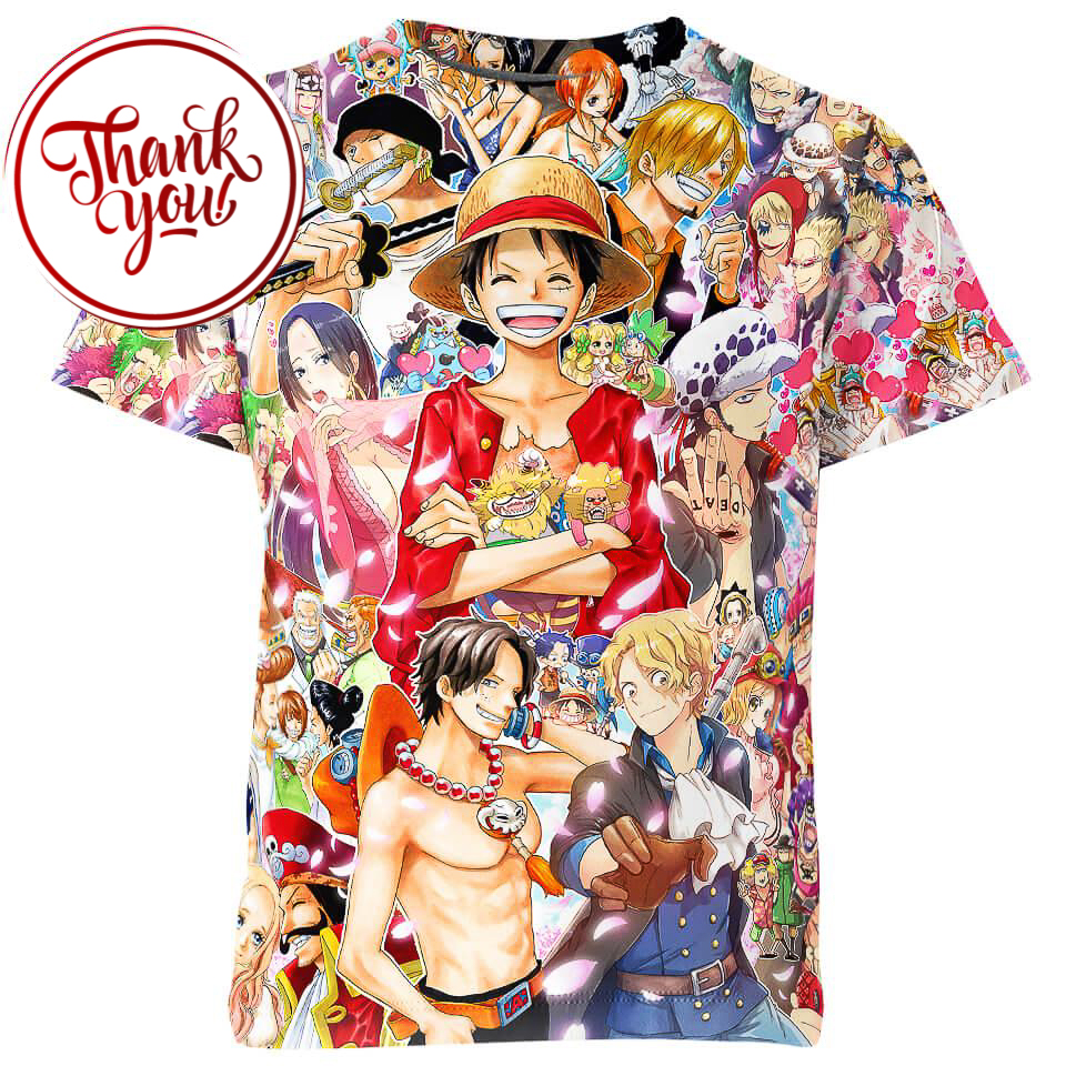Extraordinary Men One Piece 3D Print Unisex T-Shirt