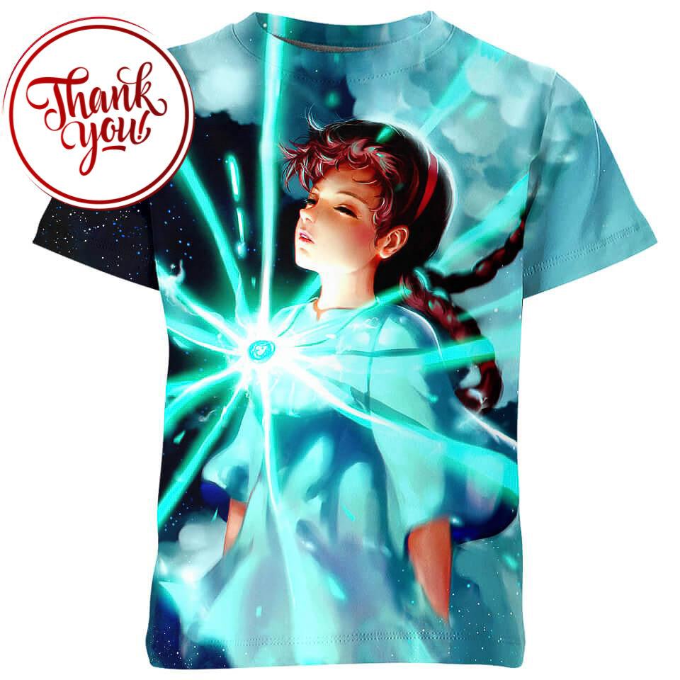 The Levitation Stone Studio Ghibli 3D Print Unisex T-Shirt